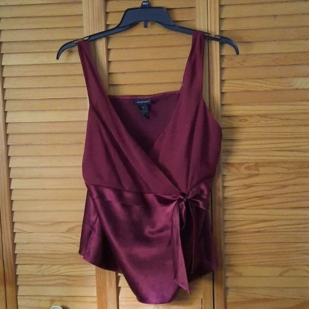 Lane Bryant Empire Waist Faux Wrap Adjustable Strap Camisole Size 18